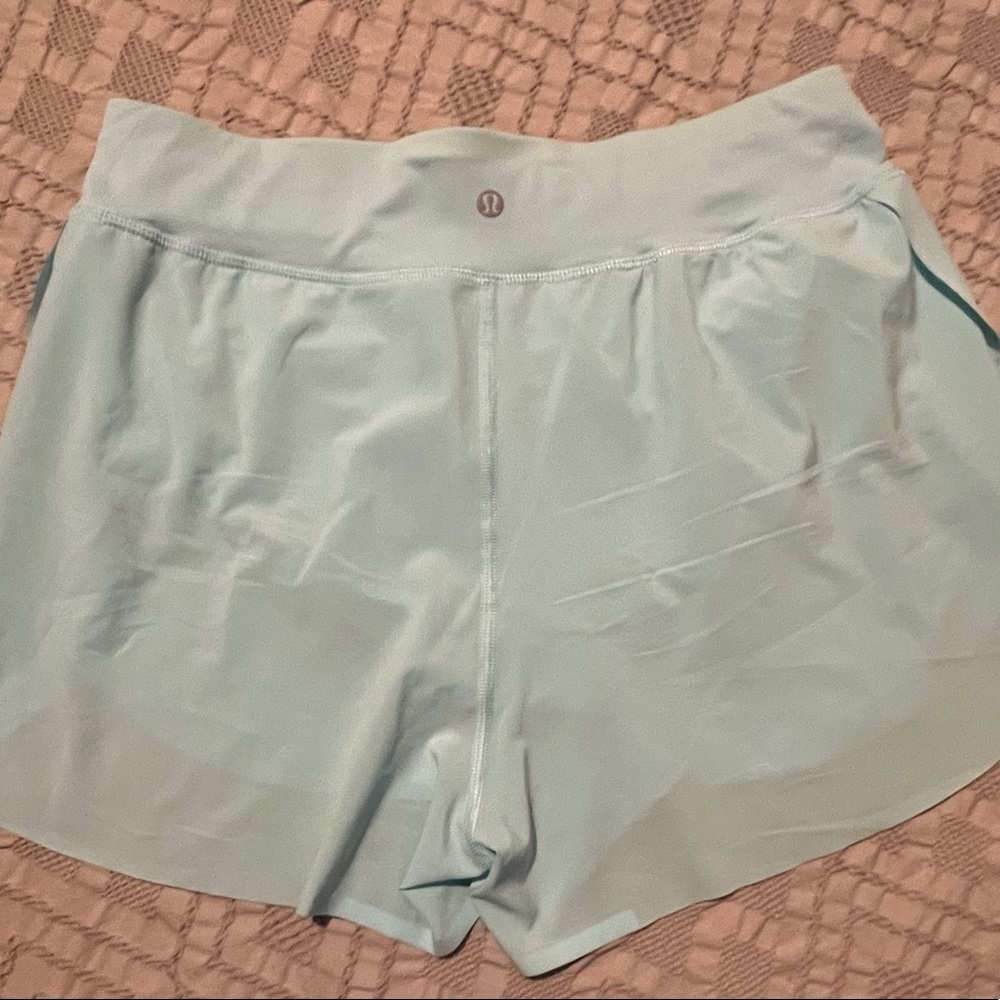 Lululemon Find Your Pace shorts.